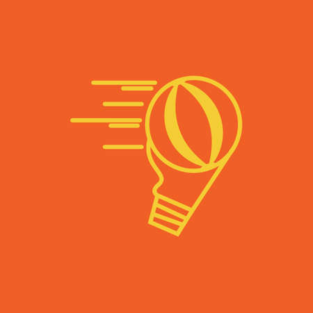 Speed balloon icon design template illustration.のイラスト素材