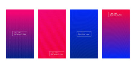 Color background banner vector design templateのイラスト素材
