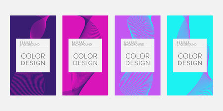 Abstract background banner vector design template, banner for print or web banner with colorfulのイラスト素材