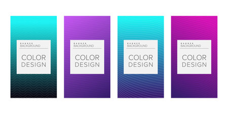 Abstract background banner vector design template, banner for print or web banner with colorfulのイラスト素材
