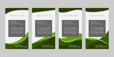 Abstract background banner vector design template, banner for print or web banner with colorfulのイラスト素材