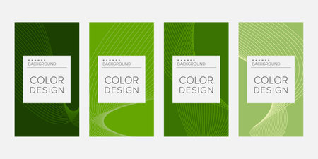 Color background banner vector design templateのイラスト素材