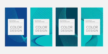 Abstract background banner vector design template, banner for print or web banner with colorfulのイラスト素材