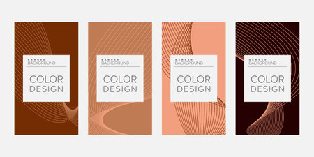 Color background banner vector design templateのイラスト素材