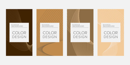 Color background banner vector design templateのイラスト素材
