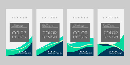 Abstract background banner vector design template, banner for print or web banner with colorfulのイラスト素材