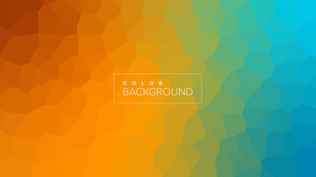 Abstract background crystal gradient color designのイラスト素材