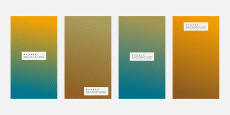 Color background banner vector design templateのイラスト素材
