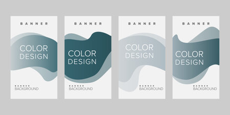 Abstract background banner vector design template, banner for print or web banner with colorfulのイラスト素材