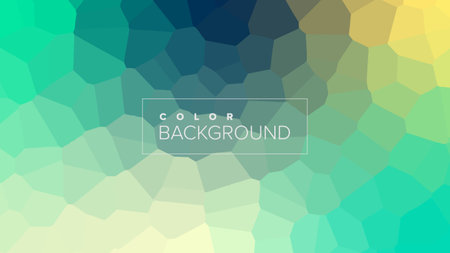 Abstract background crystal gradient color designのイラスト素材