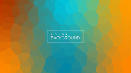 Abstract background crystal gradient color designのイラスト素材