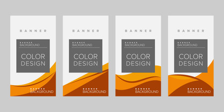 Abstract background banner vector design template, banner for print or web banner with colorfulのイラスト素材
