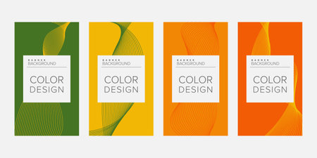 Abstract background banner vector design template, banner for print or web banner with colorfulのイラスト素材