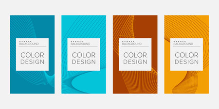 Abstract background banner vector design template, banner for print or web banner with colorfulのイラスト素材