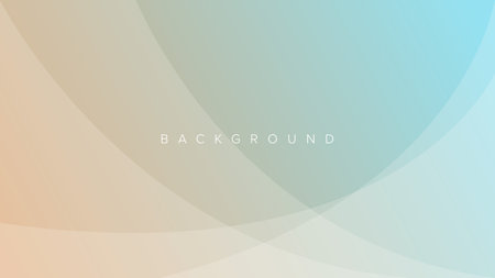 Abstract background banner curve color designのイラスト素材