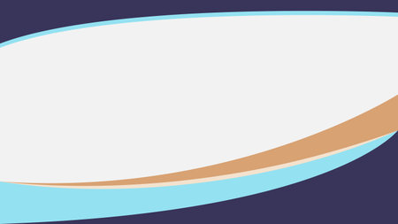 Abstract background banner curve color design vectorのイラスト素材