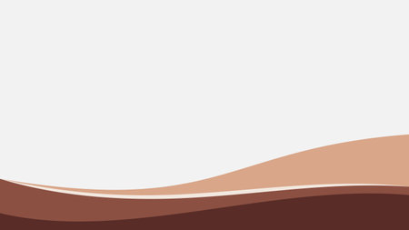 Abstract background banner curve color design vectorのイラスト素材