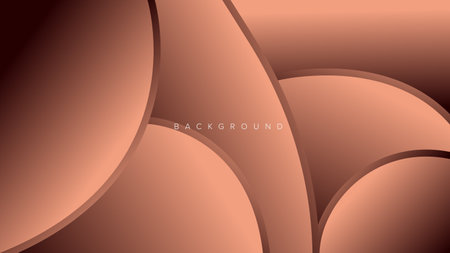 Abstract background banner curve gradient color design vectorのイラスト素材
