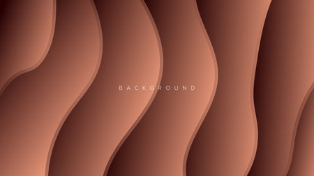 Abstract background banner wave gradient color design vectorのイラスト素材