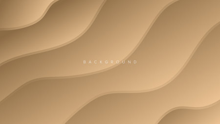 Abstract background banner wave gradient color design vectorのイラスト素材