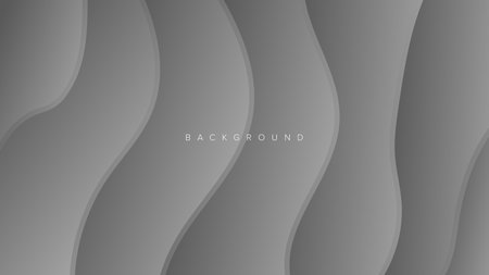 Abstract background banner wave gradient color design vectorのイラスト素材