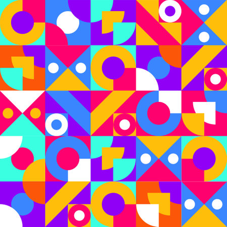 ABSTRACT GEOMETRIC BACKGROUND FOR BACKGROUND, TEMPLATE, PAINTING, POST CARD WALL DECORATION