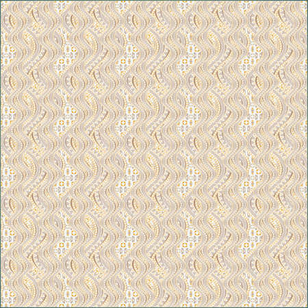 Ethnic waves Seamless Pattern wallpaperの写真素材