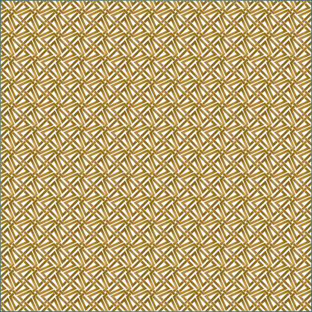 Illustration Abstract Repeatable Golden twisted wallpaperの写真素材