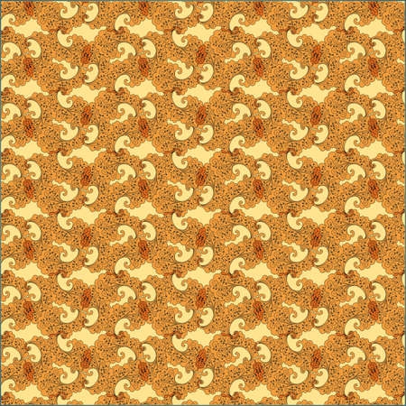 Illustration Seamless Abstract Pattern wallpaperの写真素材