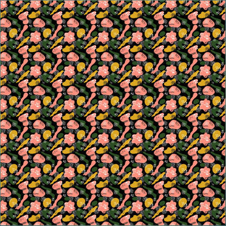 LIllustration Abstract Background color patternの写真素材