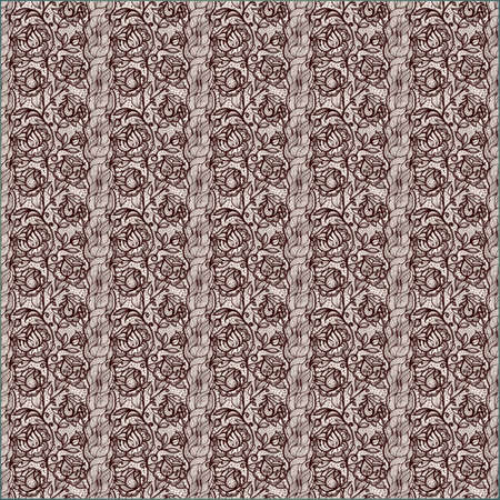 Illustration Abstract Seamless Lace patternの写真素材
