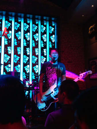 Concert in Hardrock cafe. 