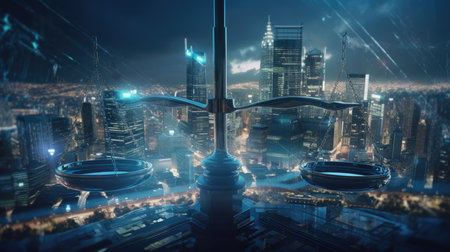 Justice in the Digital Age. Generative AI.の素材