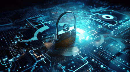 Digital Security in the Legal System. Generative AI.の素材