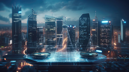 Justice in the Digital Age. Generative AI.の素材