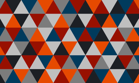 colorful triangle geometric pattern background. EPS 10 vector.