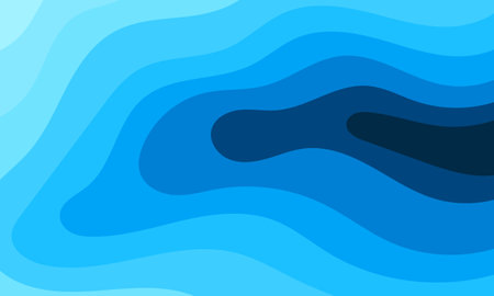 fluid pattern striped blue color gradient background