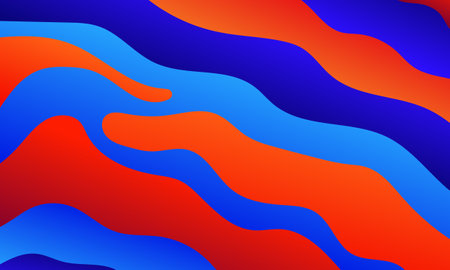 modern dynamic liquid wave pattern abstract backgroundのイラスト素材