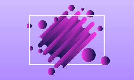 smooth purple liquid gradient background perfect for banner, poster, or presentation design.のイラスト素材