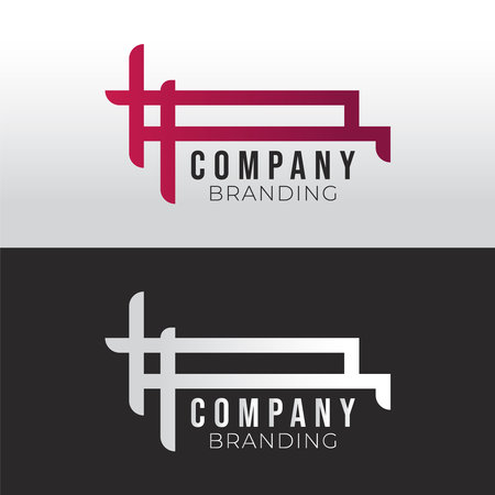 company logo icon element templateのイラスト素材