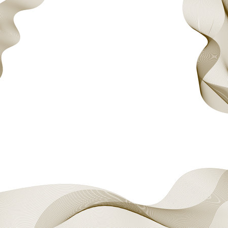 Abstract wavy background with place for your text, social media post, social media template. Vector illustration.のイラスト素材