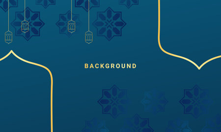 Ramadan kareem ramadan concept islamic vector backgroundのイラスト素材