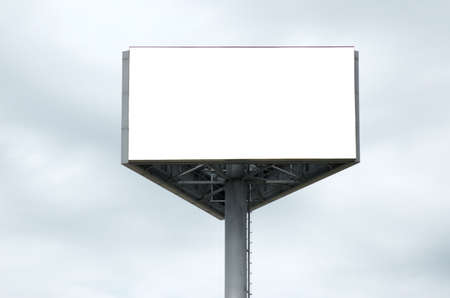 Blank billboardの写真素材