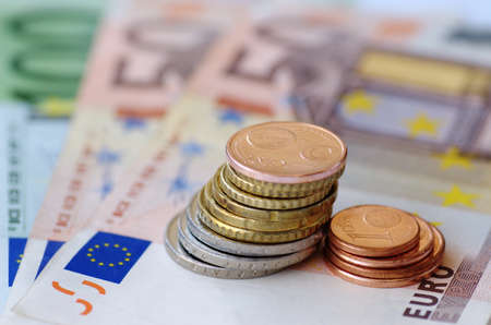 Euro notes and coins