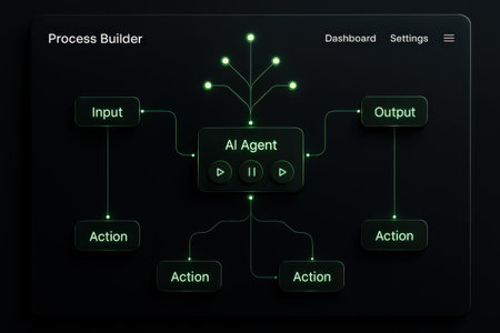 Abstract 3d rendering of artificial intelligence concept. Futuristic HUD design.の素材