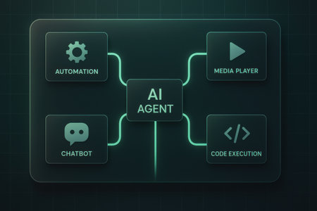 AI, artificial intelligence, machine learning and modern technology concept. Vector illustrationの素材