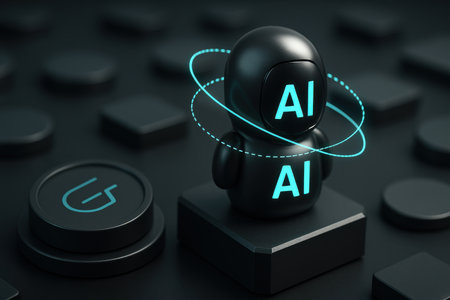 Ai Artificial Intelligence (AI) concept. 3D Renderingの素材