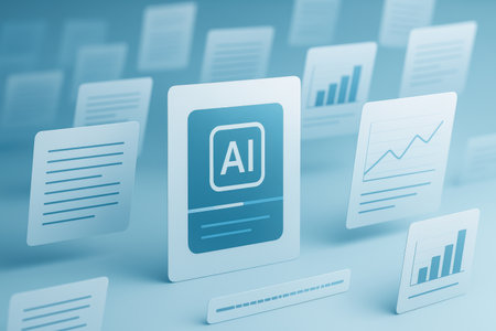 Highly rendering of keyboard icon in media screen on blue color backgroundの素材