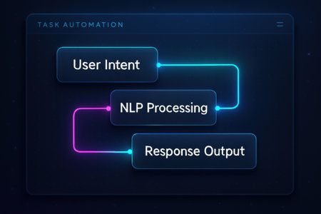 Illustration of UI and UX user interface on dark blue background.の素材