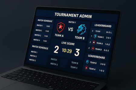 Laptop with security concept on the screen. 3D rendering.の素材